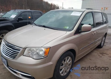 2013 Chrysler Town & Country Touring из США, поврежденный, VIN 2C4RC1BG0DR510701